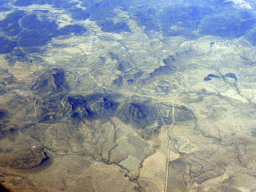 South side of the Peak Range National Park, with Mount Scott, Mount Roper and surroundings, viewed from the airplane to Sydney