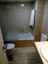 Our bathroom at the Prinsotel Alba Hotel Apartamentos