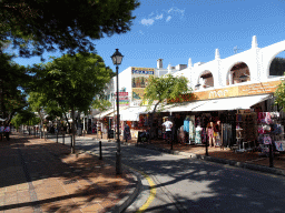 Shops at the Avinguda d`en Fernando Tarragó street