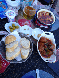 Lunch at the Restaurante Cafetería Mediterraneo