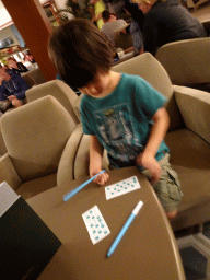 Max playing bingo at the Moana Bar at the Prinsotel Alba Hotel Apartamentos