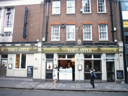 The front of the hotel `The Castle Bed & Breakfast`