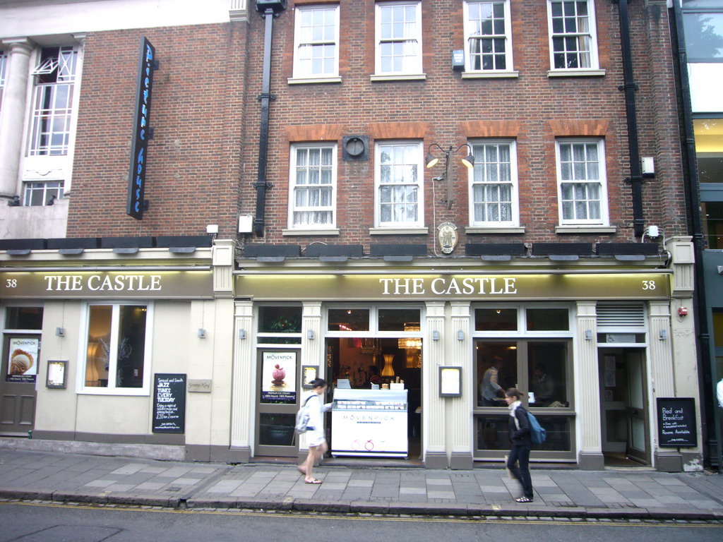 The front of the hotel `The Castle Bed & Breakfast`