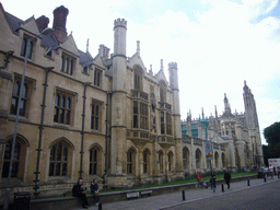 King`s College and King`s College Chapel, at King`s Parade