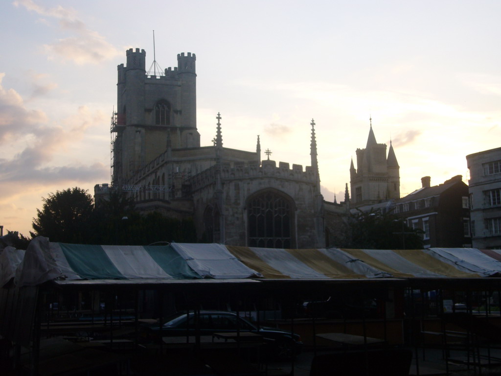 Market Hill and the Church of St. Mary the Great