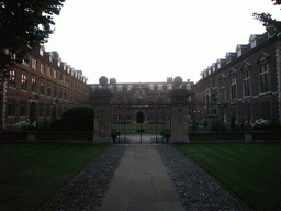 St. Catharine`s College, viewed from Trumpington Street