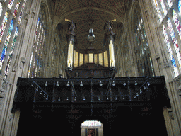 The Nave and the Organ of King`s College Chapel