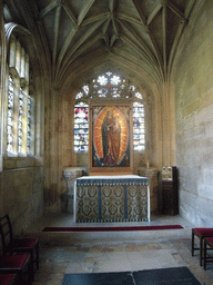 St. Edward`s Chapel at King`s College Chapel