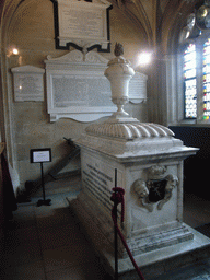 Tomb of Johannes Churchill de Blandford, in the Tomb Chapel at King`s College Chapel