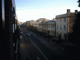 St. Andrews Street and Emmanuel College, viewed from the hotel window