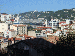 The north side of the city, viewed from the Place de la Castre viewing point