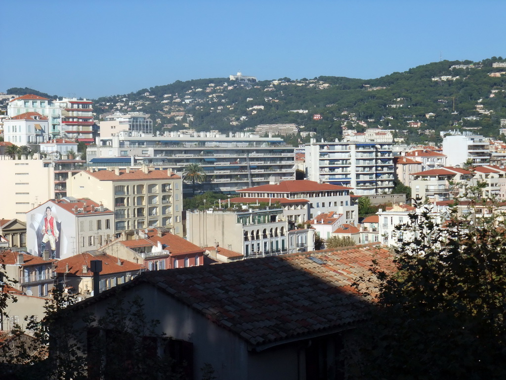 The north side of the city, viewed from the Place de la Castre viewing point