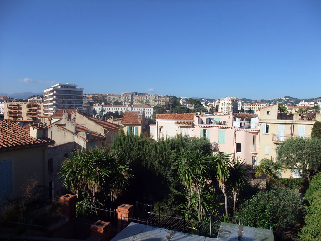 The north side of the city, viewed from the Place de la Castre viewing point