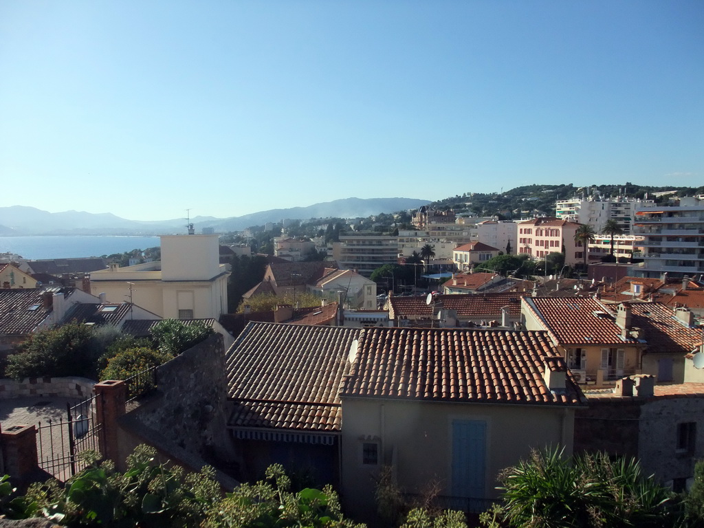 The west side of the city, viewed from the Place de la Castre viewing point