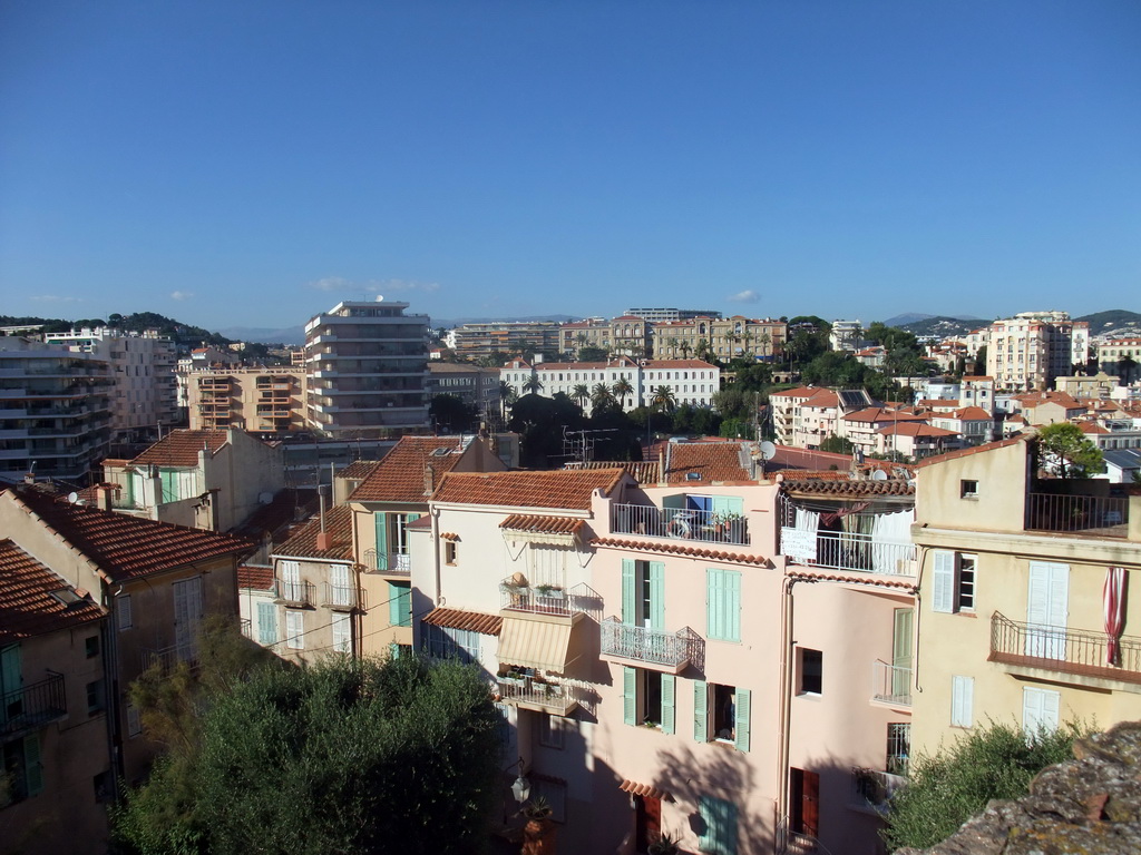 The north side of the city, viewed from the Place de la Castre viewing point