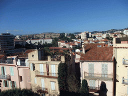 The north side of the city, viewed from the Place de la Castre viewing point