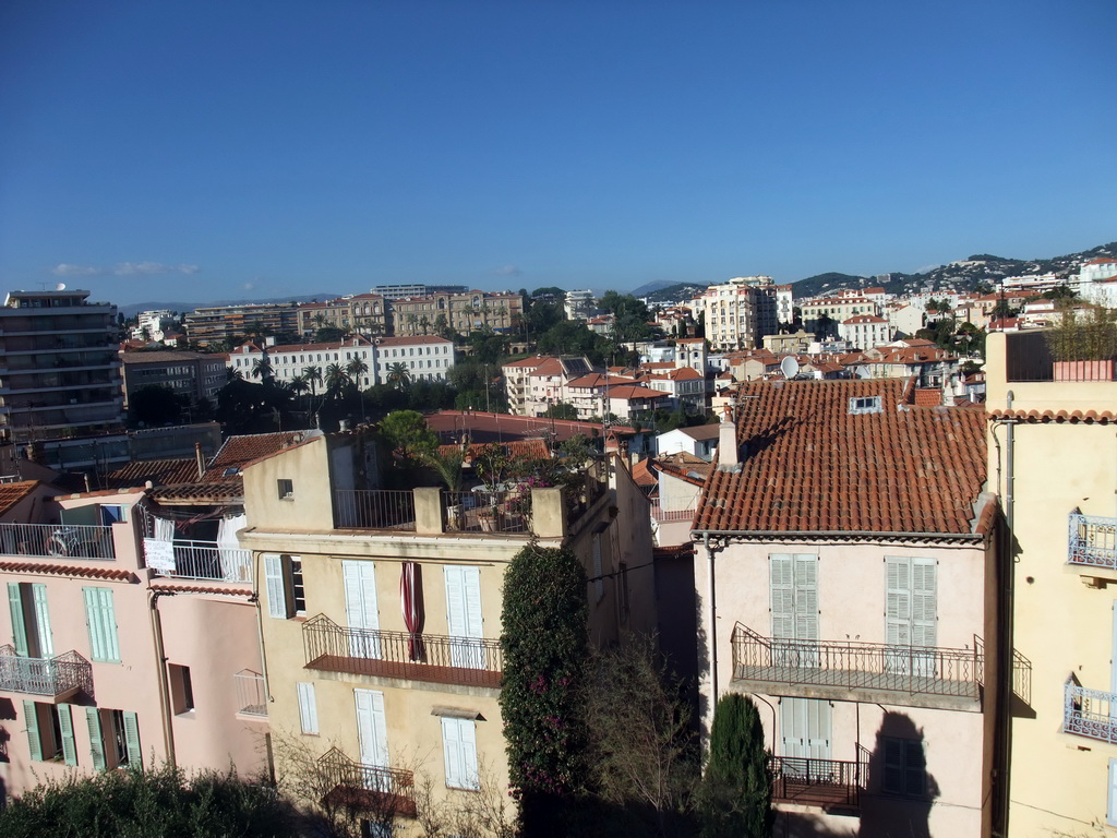 The north side of the city, viewed from the Place de la Castre viewing point