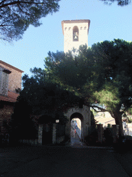 Tower of the Eglise du Suquet church