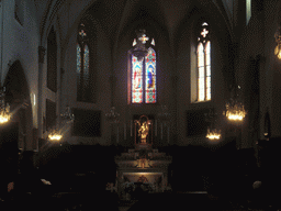 Apse and altar of the Eglise du Suquet church