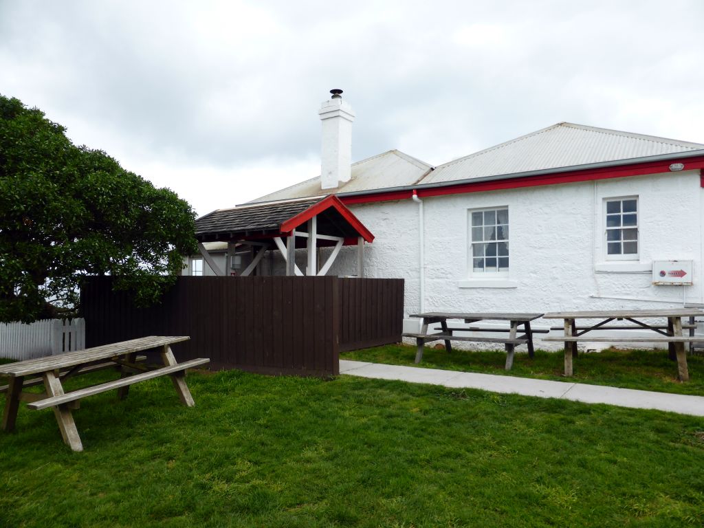 East side of the Café at the Cape Otway Lighthouse site