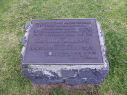 Tribute to John Holland at the Cape Otway Lighthouse site