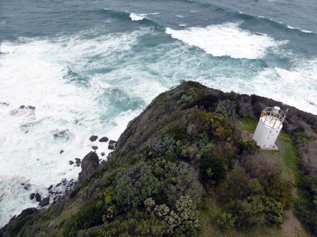 Cliffs at the Cape Otway Lighthouse, viewed from the top