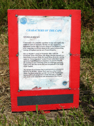 Information on Nicolas Baudin at the Cape Otway Lighthouse site