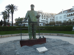 Statue of King Dom Carlos I at the Passeio Dona Maria Pia walkway