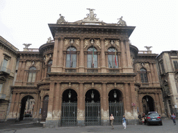 Front of the Teatro Bellini theatre at the Piazza Vincenzo Bellini square