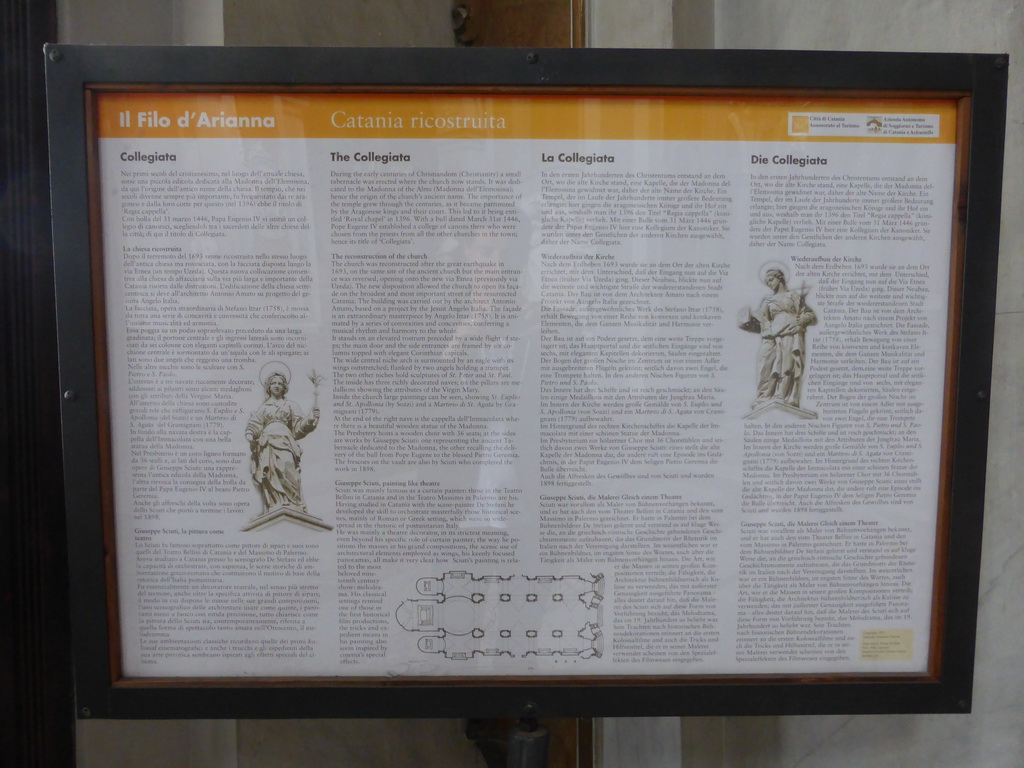 Information on the Basilica della Collegiata church