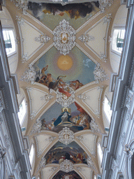Ceiling of the Basilica della Collegiata church