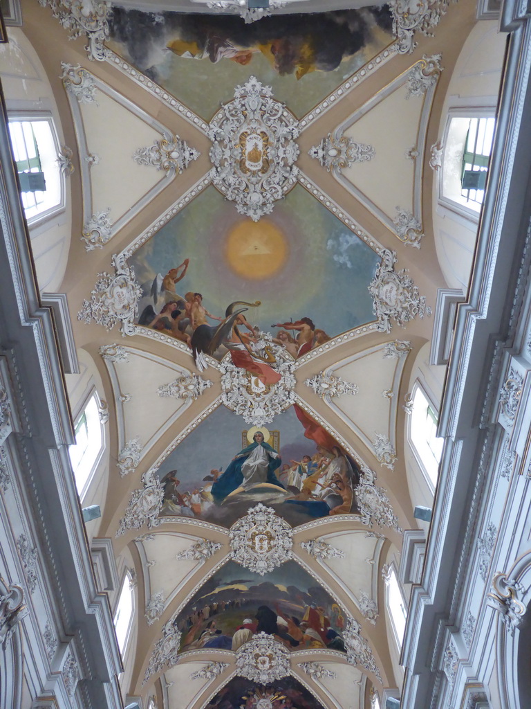 Ceiling of the Basilica della Collegiata church