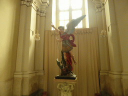 Statue at the Chiesa dei Minoriti church