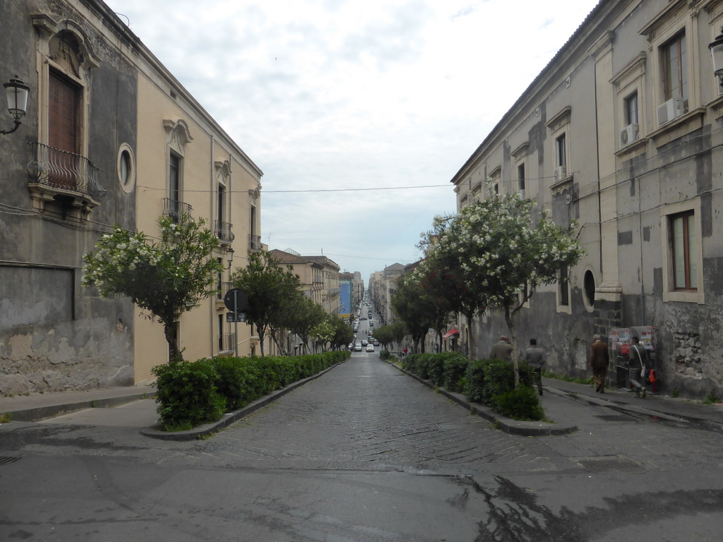 The Via Antonino di San Giuliano street