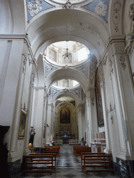 Right aisle of the Chiesa di San Francesco e l`Immacolata church