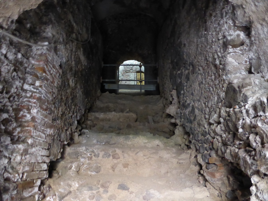 Staircase from the first to the second ambulatory of the Greek-Roman Theatre