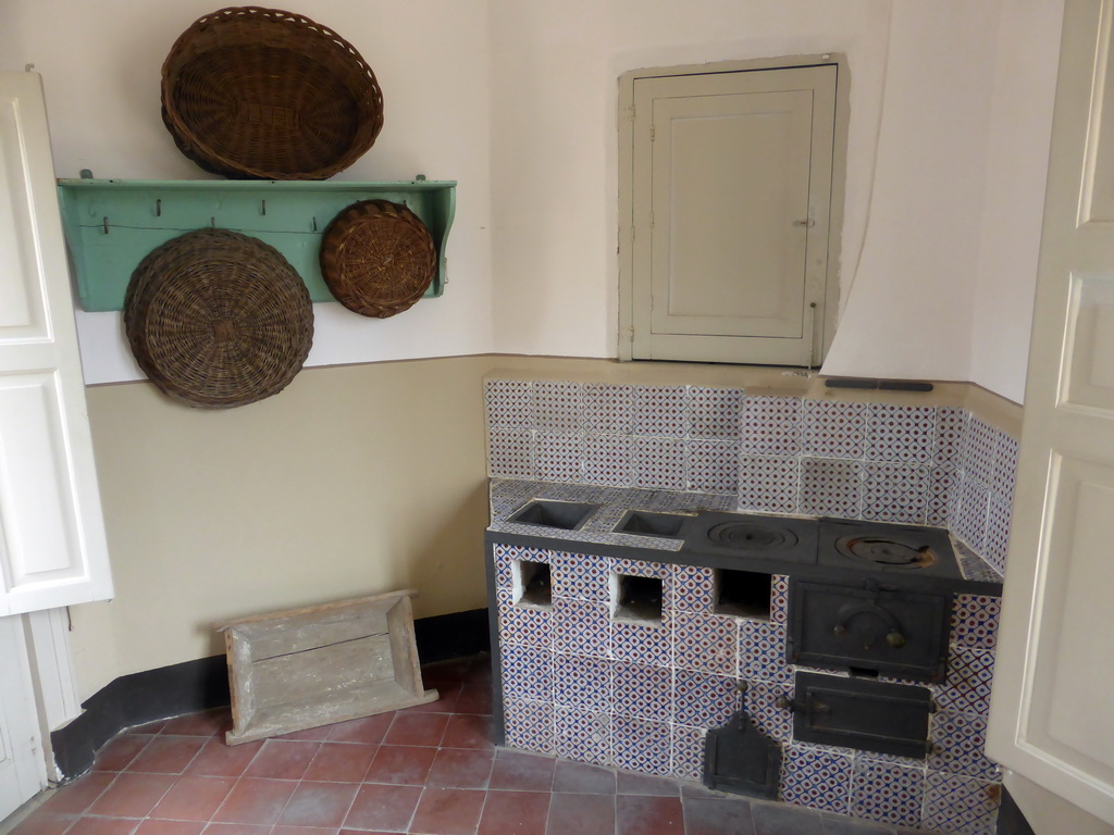 Kitchen at the Casa Liberti house at the Greek-Roman Theatre