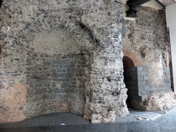 Walls at the third ambulatory of the Greek-Roman Theatre