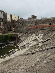 The cavea of the Greek-Roman Theatre
