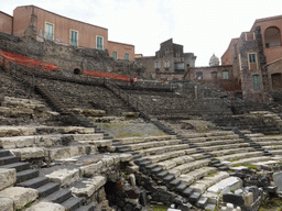 The cavea of the Greek-Roman Theatre