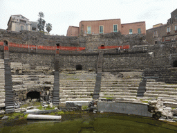 The cavea of the Greek-Roman Theatre