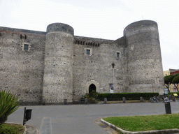 North side of the Castello Ursino castle