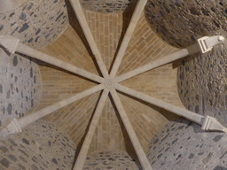 Ceiling of the Flag Tower at the Castello Ursino castle