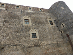 Southeast side of the Castello Ursino castle