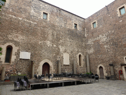 Stage at the Inner Courtyard of the Castello Ursino castle