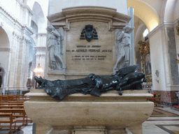 Tomb of archbisshop Aemilii Ferrais at the Cattedrale di Sant`Agata cathedral