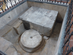 Old stones at the Cattedrale di Sant`Agata cathedral