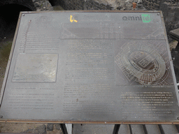 Explanation on the Roman Amphitheatre at the Piazza Stesicoro square