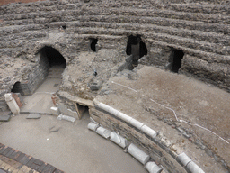 Catacombs of the Roman Amphitheatre at the Piazza Stesicoro square
