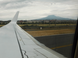 Mount Etna and surroundings, viewed from the airplane to Amsterdam